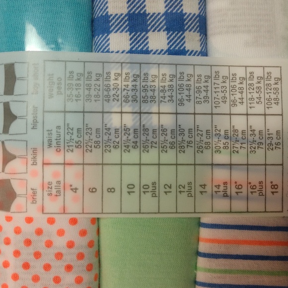 Wonder Nation Hipsters 14 Value Pack x 2 (28 total) Size 10 Super Soft Tagless - Picture 11 of 14